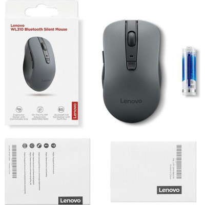 Lenovo WL310 Bluetooth Silent Mouse Grey (GY51Q65621)