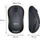 Logitech M220 Silent Dark Gray (910-004878, 910-004895)