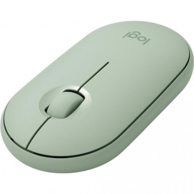 Logitech Pebble M350 Wireless Mouse - Eucalyptus (910-005720)