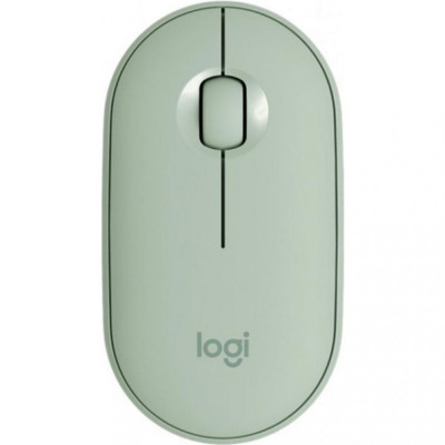 Logitech Pebble M350 Wireless Mouse - Eucalyptus (910-005720)