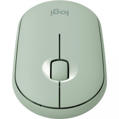 Logitech Pebble M350 Wireless Mouse - Eucalyptus (910-005720)
