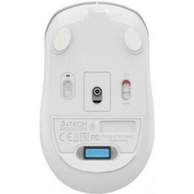 A4Tech FB26CS Air 2 Wireless/Bluetooth Icy White