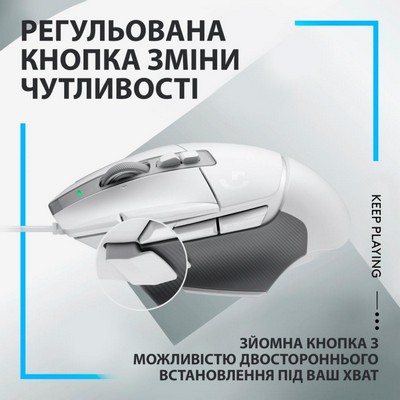Logitech G502 X White (910-006146)