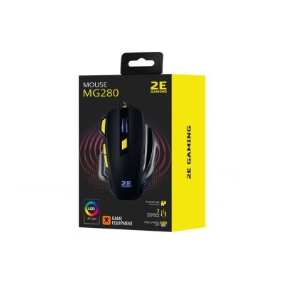 2E M280 LED USB Black (2E-MG280UB)
