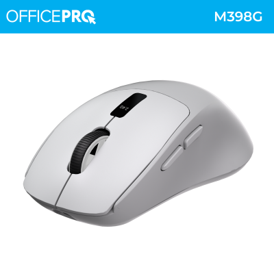 OFFICEPRO M398G Silent Click Wireless Gray