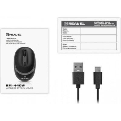 REAL-EL RM-440 W Black (EL123200045)