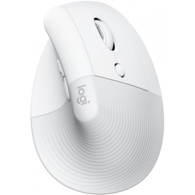 Logitech Lift for Mac Vertical Ergonomic Mouse Off White (910-006477)