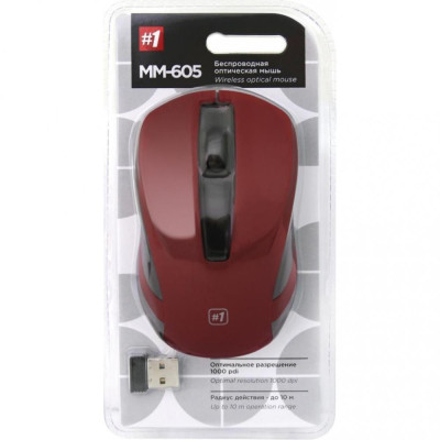 Defender MM-605 Wireless Red (52605)