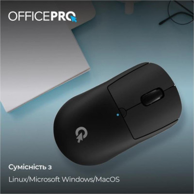OfficePro M307B Silent Wireless Black (M307B)