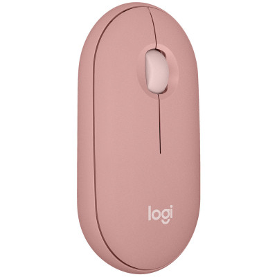Logitech Pebble Mouse 2 M350s Tonal Rose (910-007014)