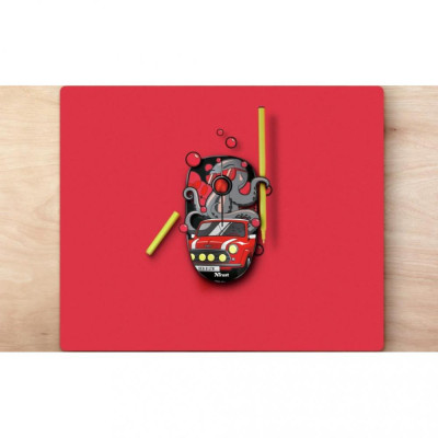 Trust Sketch Silent WL Mouse Red (23336)