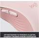 Logitech Signature M650 Wireless Mouse Rose (910-006254)