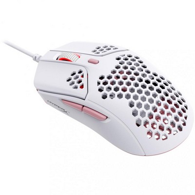 HyperX Pulsefire Haste USB White/Pink (HMSH1-A-WT/G, 4P5E4AA)
