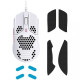 HyperX Pulsefire Haste USB White/Pink (HMSH1-A-WT/G, 4P5E4AA)