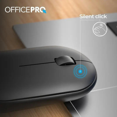 OfficePro M185B Silent Click Black (M185B)