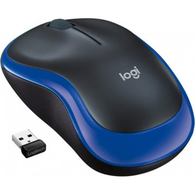 Logitech M185 Wireless Mouse Blue (910-002236, 910-002239)