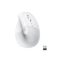 Logitech Lift Vertical Ergonomic Mouse Off-White (910-006475)