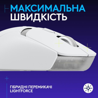 Миша LOGITECH G309 LIGHTSPEED, White (910-007207)
