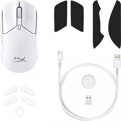 HyperX Pulsefire Haste 2 Mini Wireless White (7D389AA)