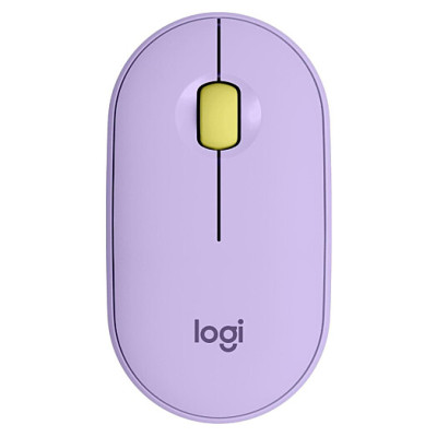Logitech Pebble M350 Wireless/BT Lavender Lemonade (910-006752)