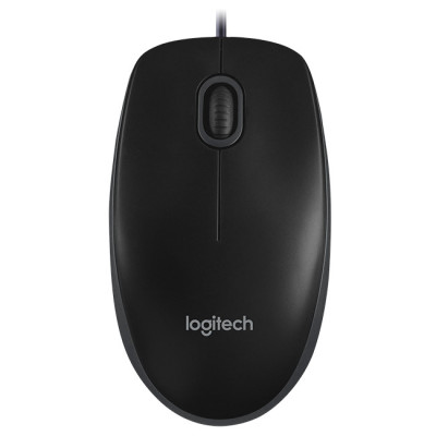 Logitech B-100 Optical Mouse black (910-003357)