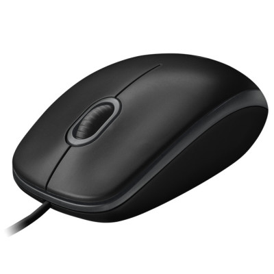 Logitech B-100 Optical Mouse black (910-003357)