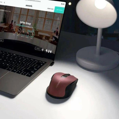 UGREEN MU006 Ergonomic Red (25752)