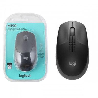 Logitech M190 Wireless Charcoal (910-005905)