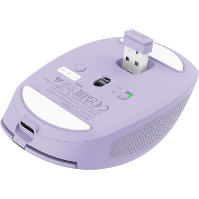 Trust Ozaa Compact Multi-Device Wireless Purple (25384)