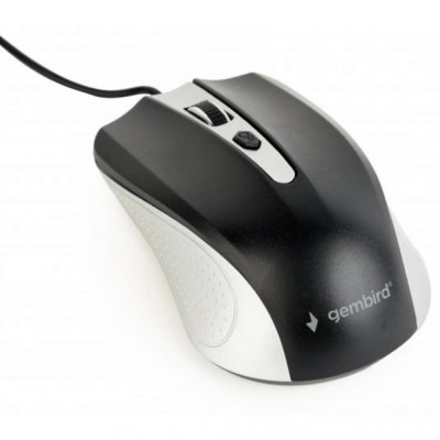 Gembird MUS-4B-01-SB Black/Silver