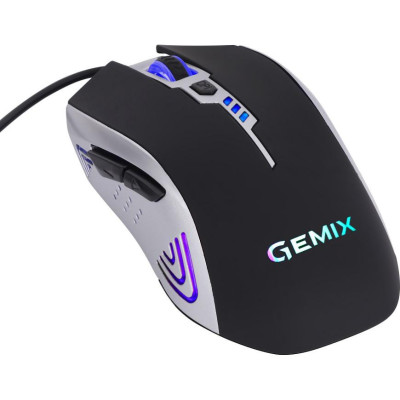 Gemix W100 USB Black + ігрова поверхня (W100Combo)