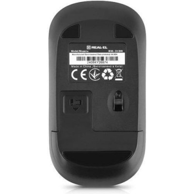 REAL-EL RM-313 Wireless Black (EL123200042)