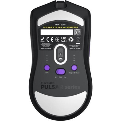 HATOR Pulsar 3 Ultra 4K Wireless Black (HTM680)
