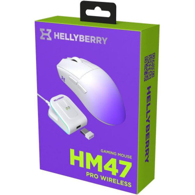 HATOR Hellyberry HM47 PRO Wireless White-Violet