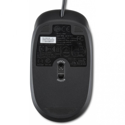 HP Optical Scroll USB Black (QY775AA)
