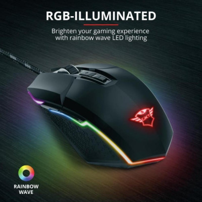 Trust GXT 950 Idon Illuminated Black (23645)