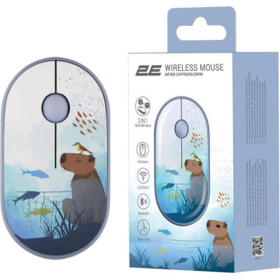 2E MF300 Capybara Silent WL BT Swim (2E-MF300WCAPIBARABL) 2E MF300 Capybara Silent WL BT Swim (2E-MF300WCAPIBARABL)