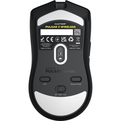 HATOR Pulsar 3 Wireless Black (HTM630)