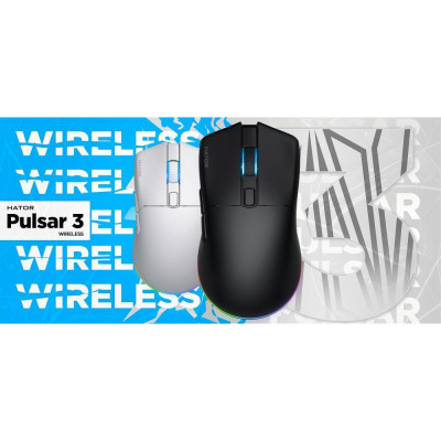 HATOR Pulsar 3 Wireless Black (HTM630)