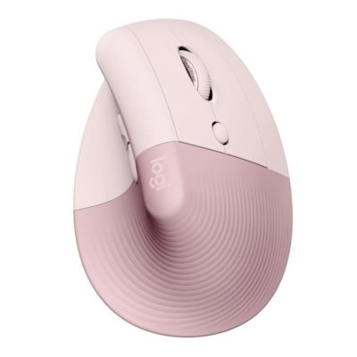 Logitech Lift Vertical Ergonomic Mouse Rose (910-006478)
