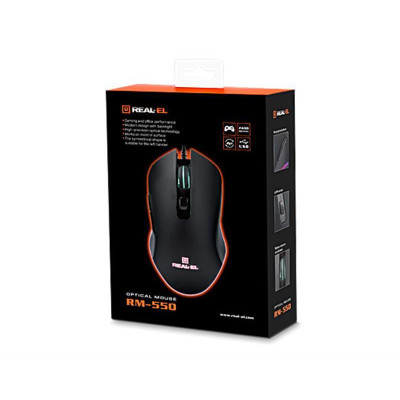REAL-EL RM-550 Black (EL123200027)