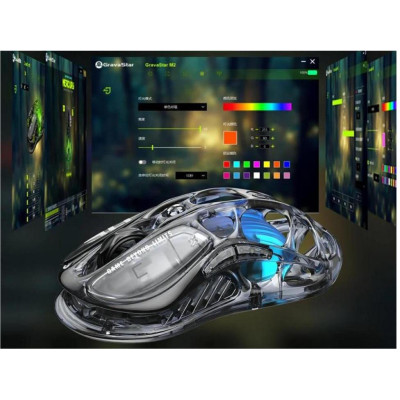 Gravastar Mercury M2 Transparent Black (GRAVASTARM2_XTAL_BLK)