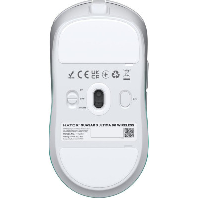 HATOR Quasar 3 ULTIMA 8K Wireless white/mint (HTM761)