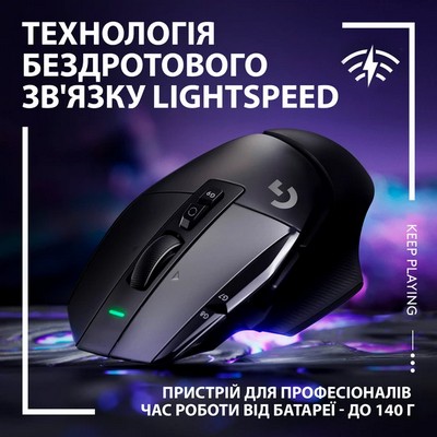 Logitech G502 X Lightspeed Wireless Black (910-006181)