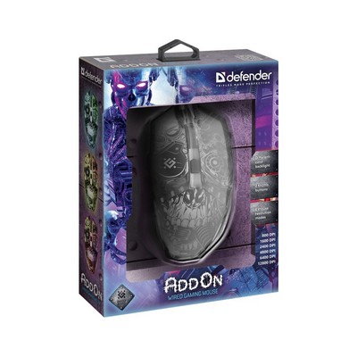 Defender AddOn GM-702L USB Black (52702)