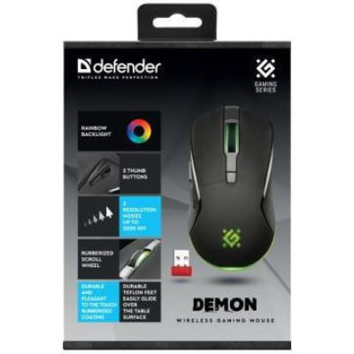 Defender Demon GM-534 Wireless Black (52534)