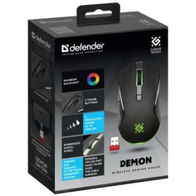Defender Demon GM-534 Wireless Black (52534)