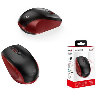 Genius NX-8006 Silent WL Red (31030024401)