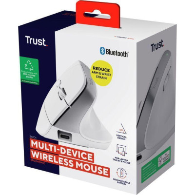 Trust Bayo+ Multidevice Ergonomic White (25399_TRUST)