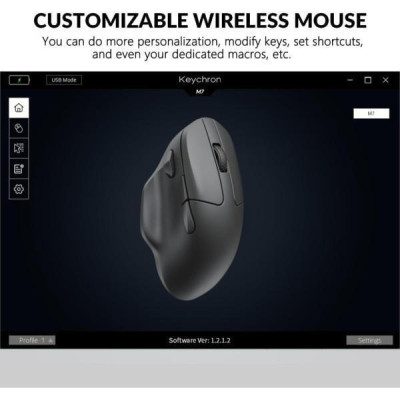 Keychron M7 White (M7-A3)